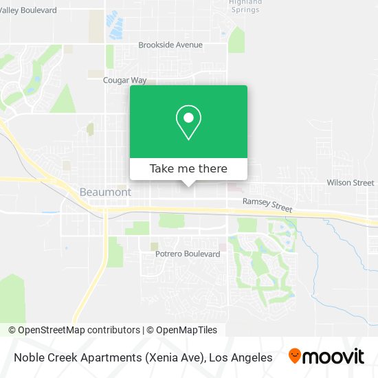 Mapa de Noble Creek Apartments (Xenia Ave)