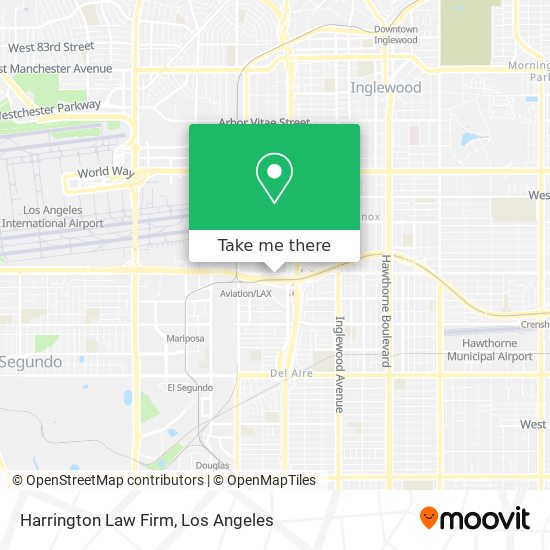 Mapa de Harrington Law Firm