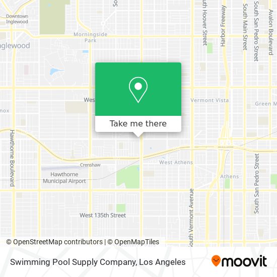 Swimming Pool Supply Company map