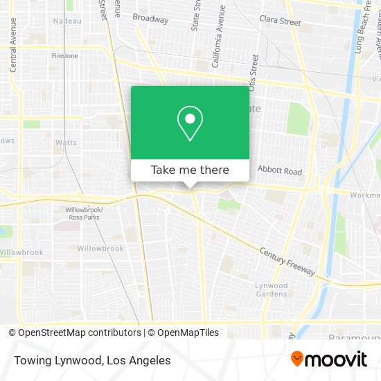 Towing Lynwood map