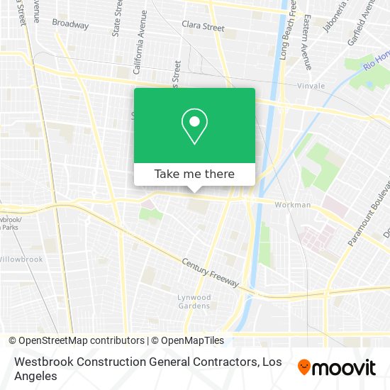 Mapa de Westbrook Construction General Contractors