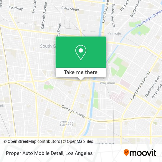 Proper Auto Mobile Detail map