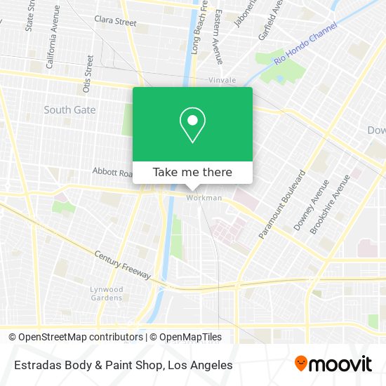 Mapa de Estradas Body & Paint Shop