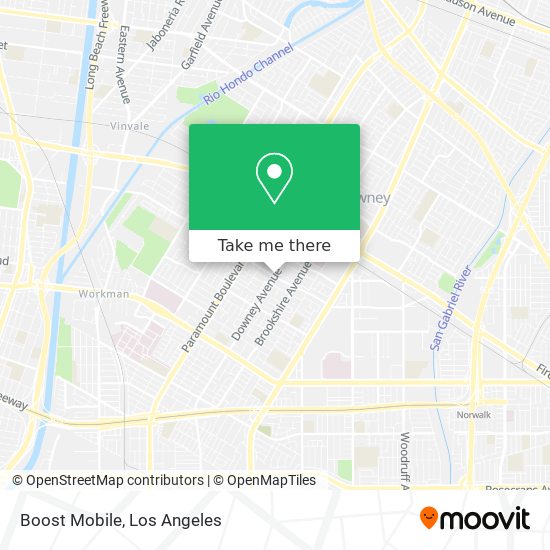 Boost Mobile map