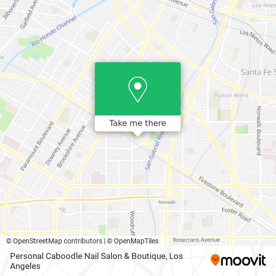 Mapa de Personal Caboodle Nail Salon & Boutique