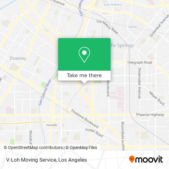 V-Loh Moving Service map