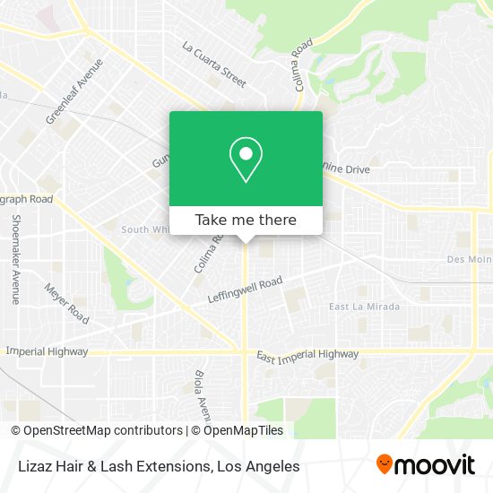 Lizaz Hair & Lash Extensions map
