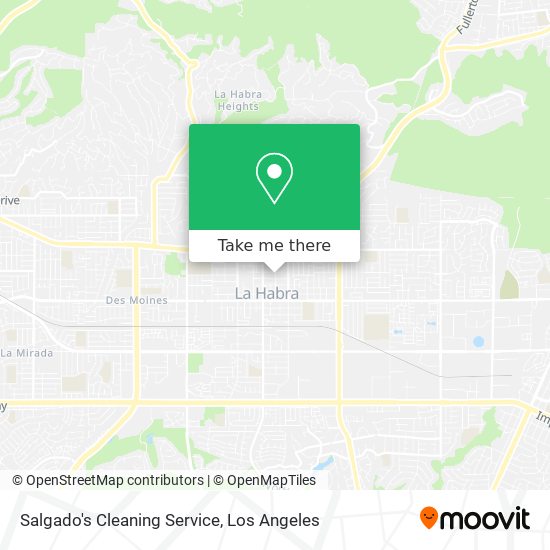 Mapa de Salgado's Cleaning Service