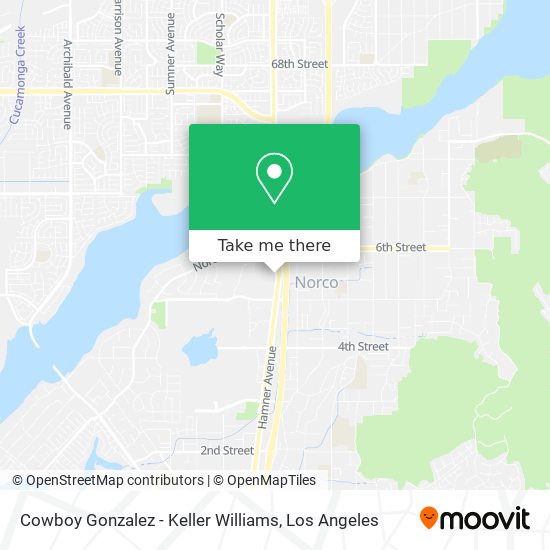 Cowboy Gonzalez - Keller Williams map