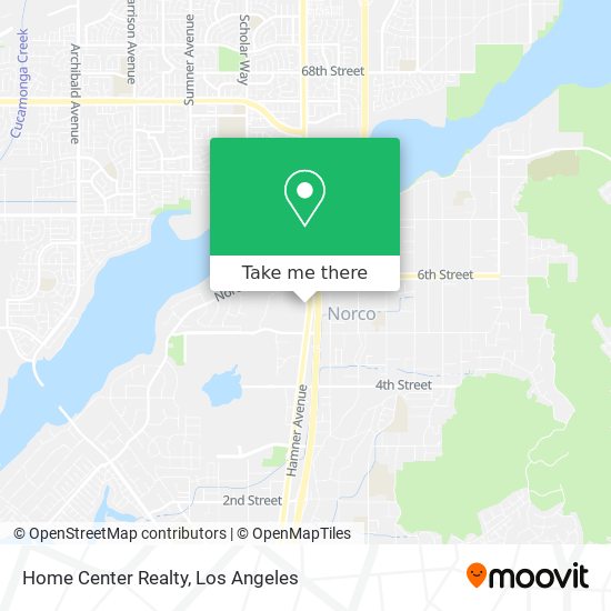 Home Center Realty map