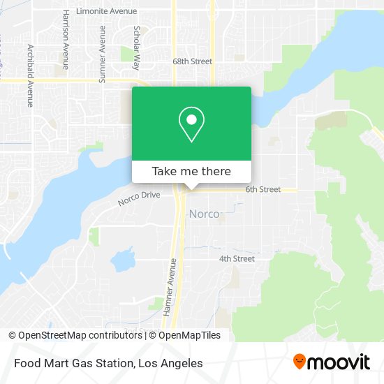 Food Mart Gas Station map