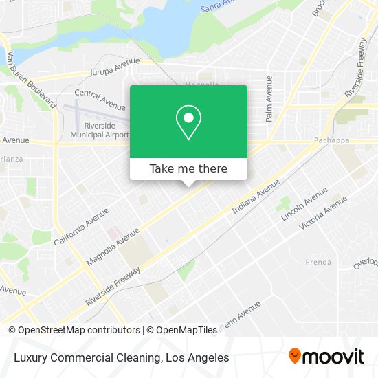 Luxury Commercial Cleaning map