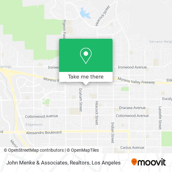 John Menke & Associates, Realtors map