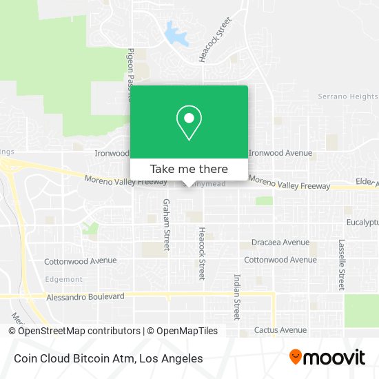 Coin Cloud Bitcoin Atm map