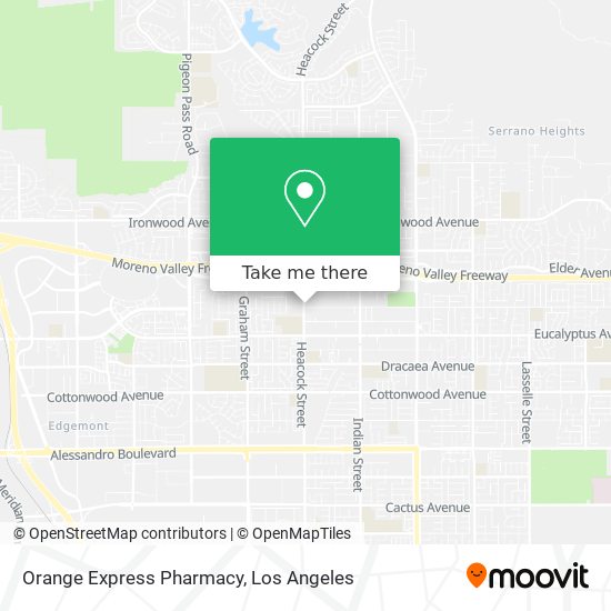 Orange Express Pharmacy map