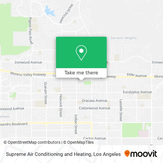 Supreme Air Conditioning and Heating map