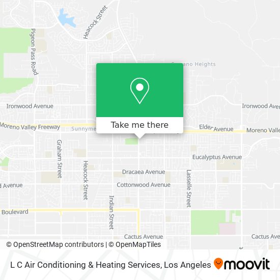 L C Air Conditioning & Heating Services map