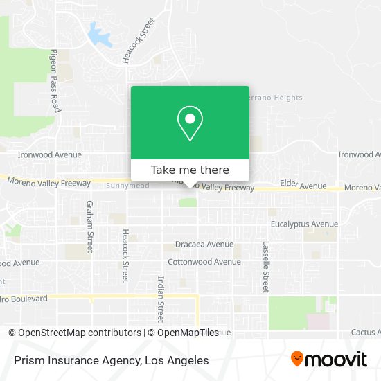 Prism Insurance Agency map