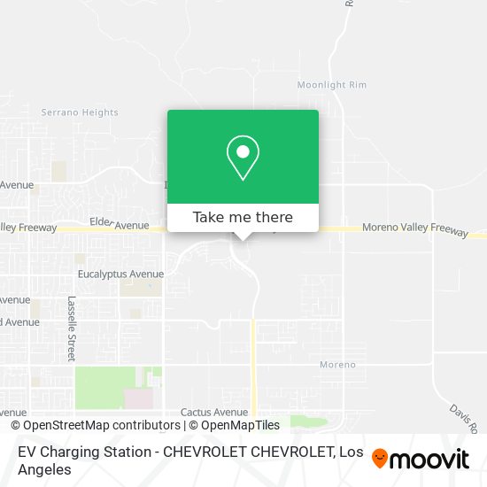 EV Charging Station - CHEVROLET CHEVROLET map