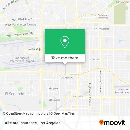 Allstate Insurance map