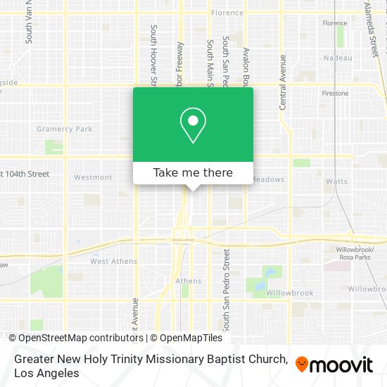 Mapa de Greater New Holy Trinity Missionary Baptist Church