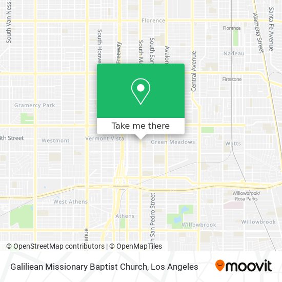 Mapa de Galiliean Missionary Baptist Church