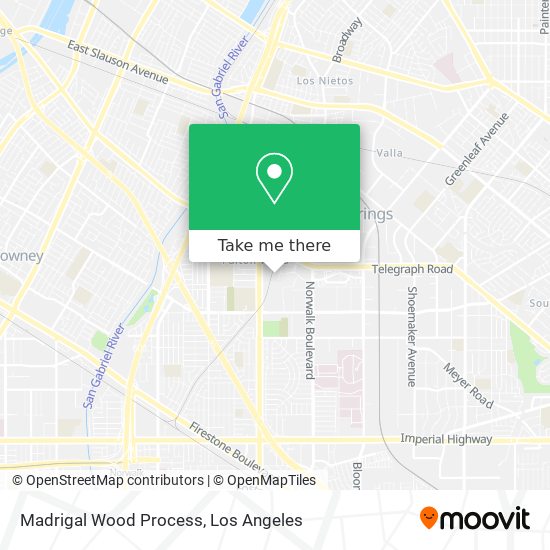 Madrigal Wood Process map