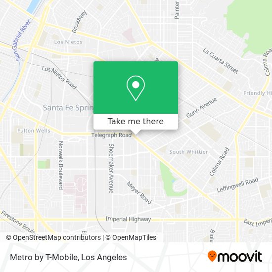 Metro by T-Mobile map