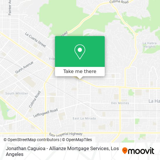 Jonathan Caguioa - Allianze Mortgage Services map