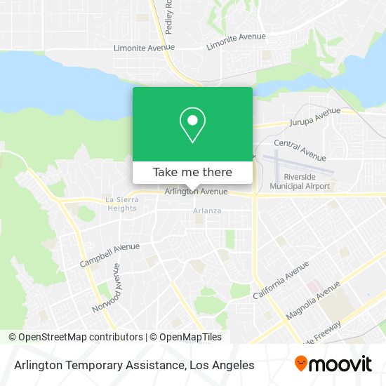 Arlington Temporary Assistance map