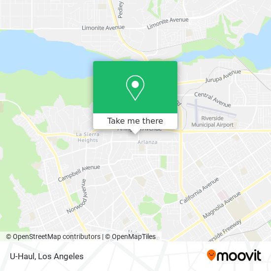 U-Haul map