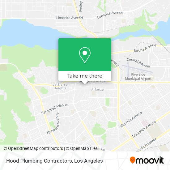 Hood Plumbing Contractors map