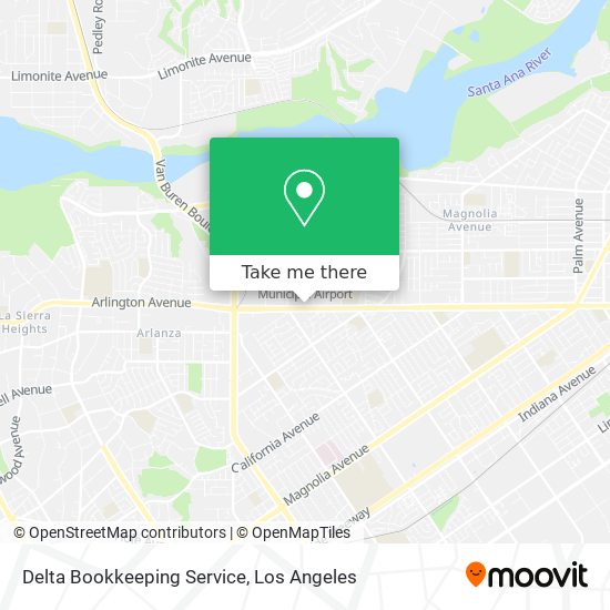 Delta Bookkeeping Service map
