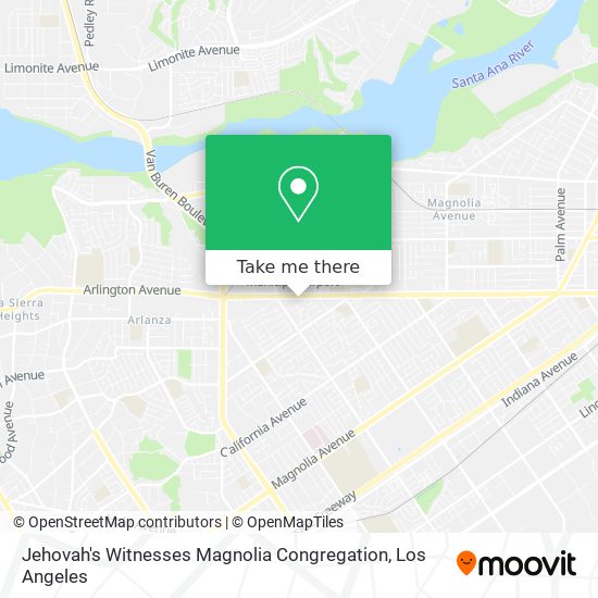 Mapa de Jehovah's Witnesses Magnolia Congregation