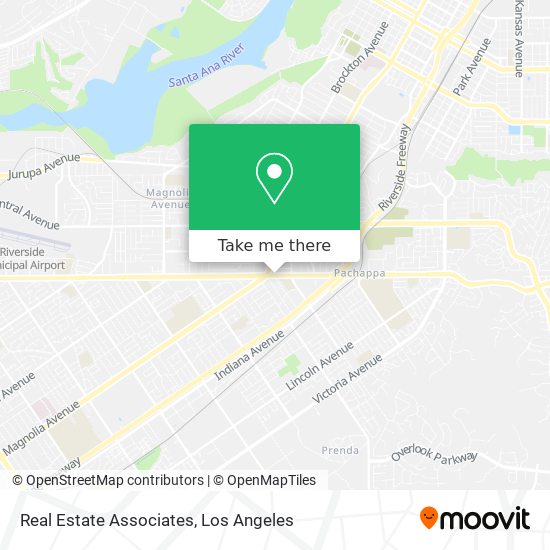 Real Estate Associates map