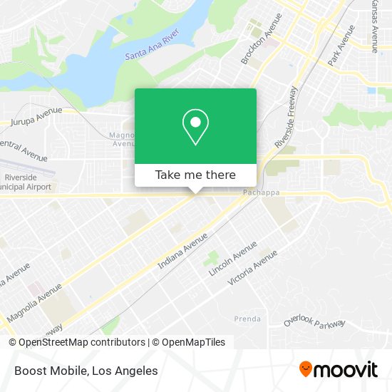 Boost Mobile map