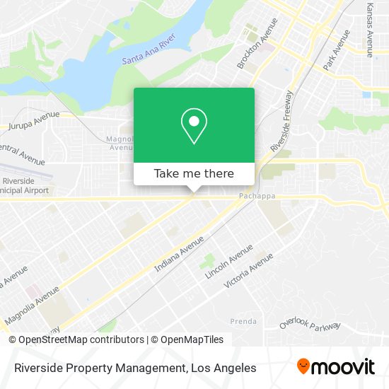 Riverside Property Management map