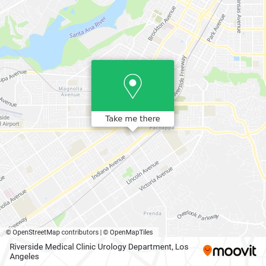 Riverside Medical Clinic Urology Department map