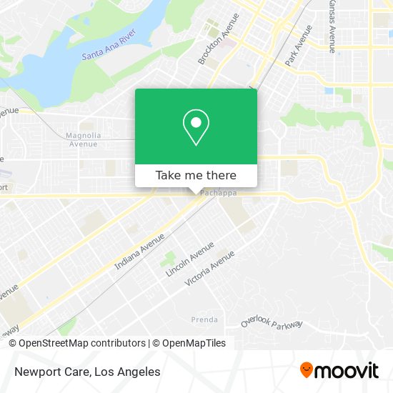 Newport Care map