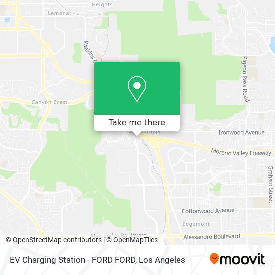 EV Charging Station - FORD FORD map