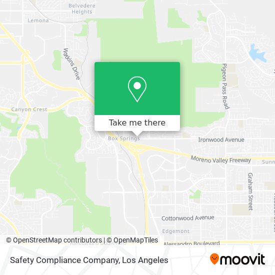 Safety Compliance Company map