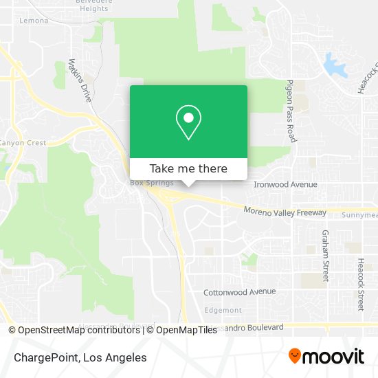 ChargePoint map