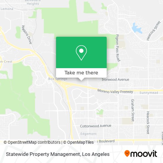 Statewide Property Management map