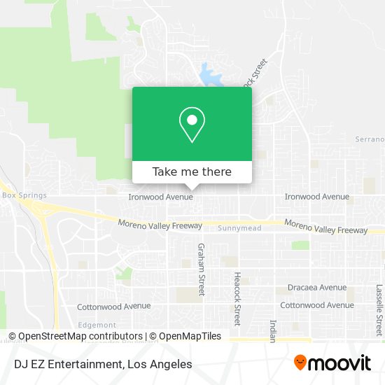 DJ EZ Entertainment map