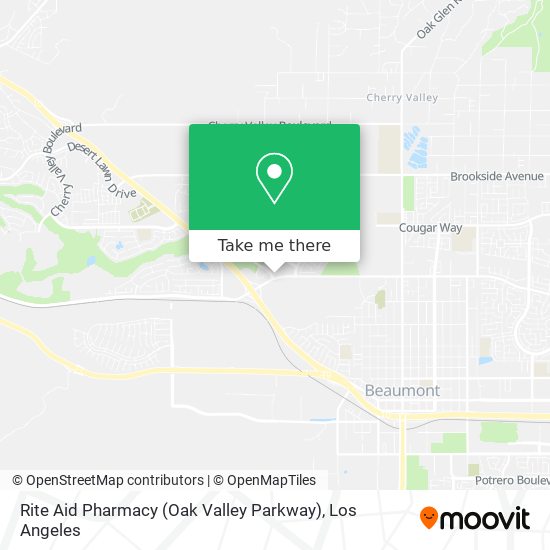 Rite Aid Pharmacy (Oak Valley Parkway) map