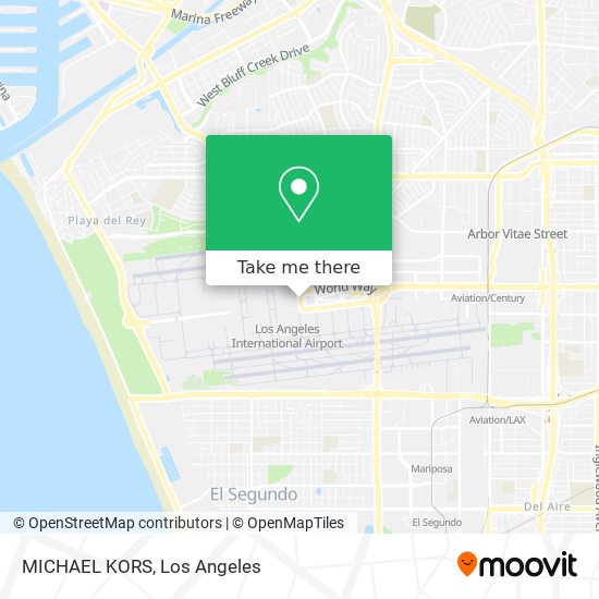 MICHAEL KORS map