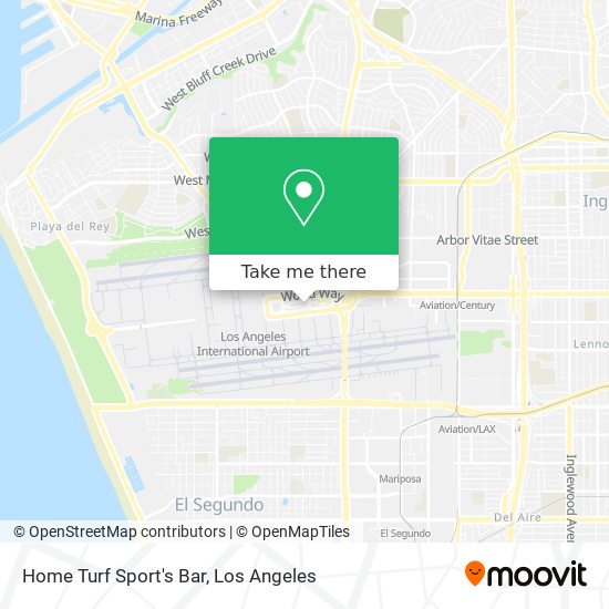 Home Turf Sport's Bar map