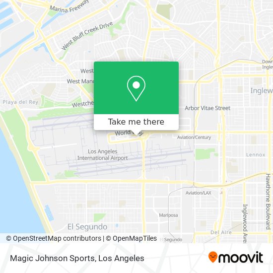 Magic Johnson Sports map