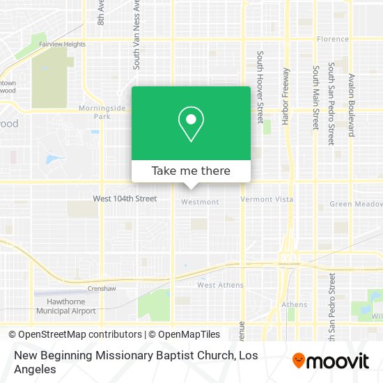 New Beginning Missionary Baptist Church map