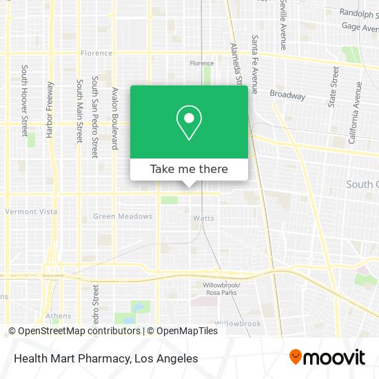 Mapa de Health Mart Pharmacy